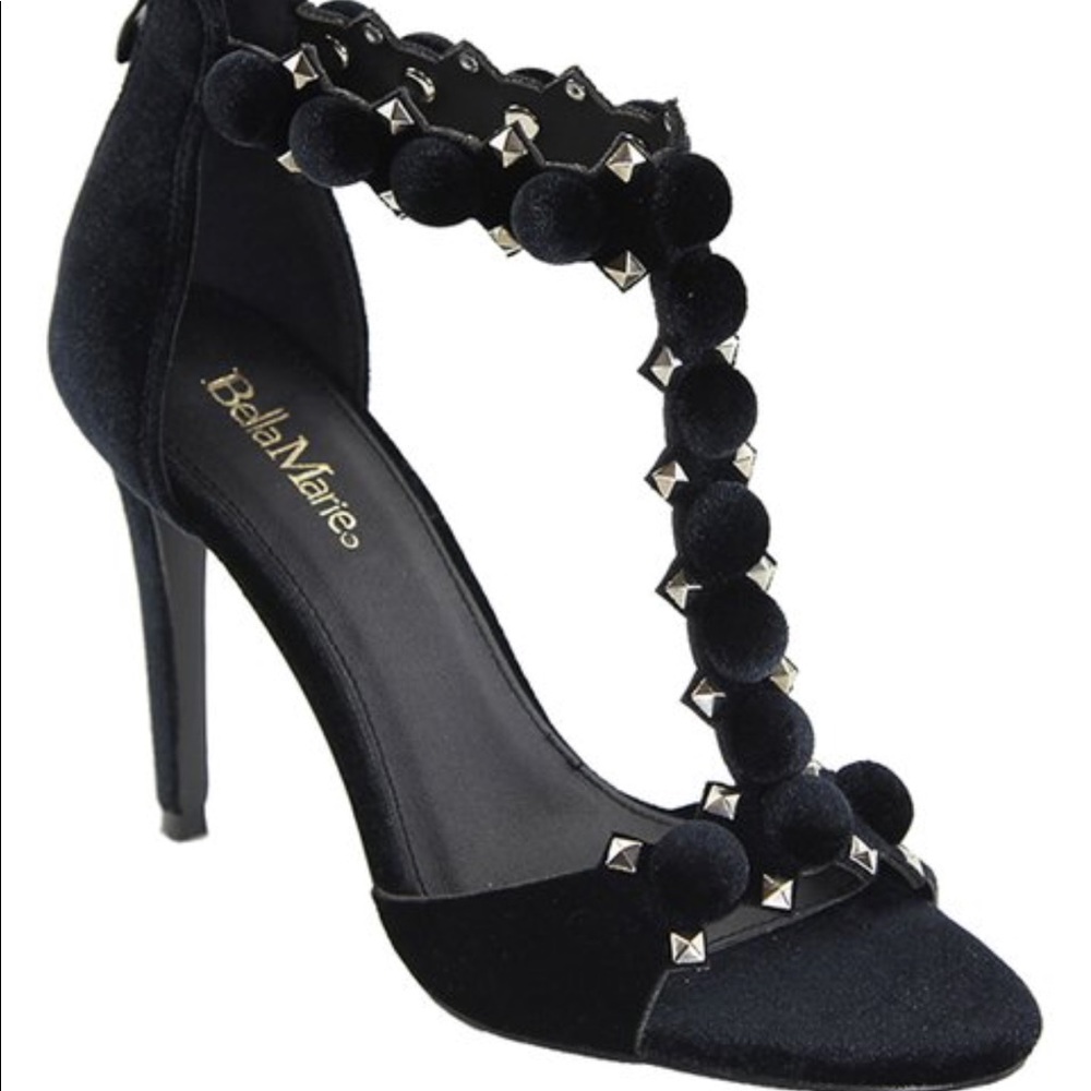 Black Heels Sandals
